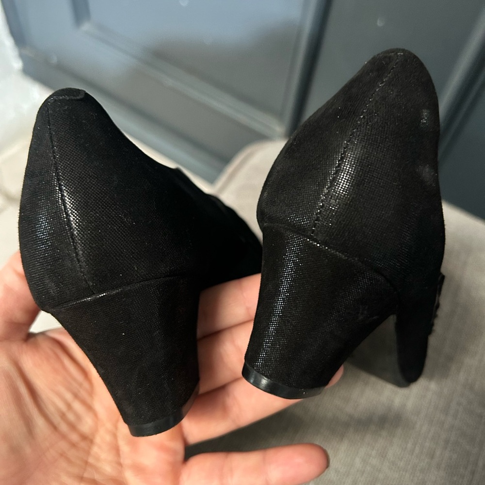 Hotter Olga Women's Black Shoes / Size 5.5 - Picture 4 of 9